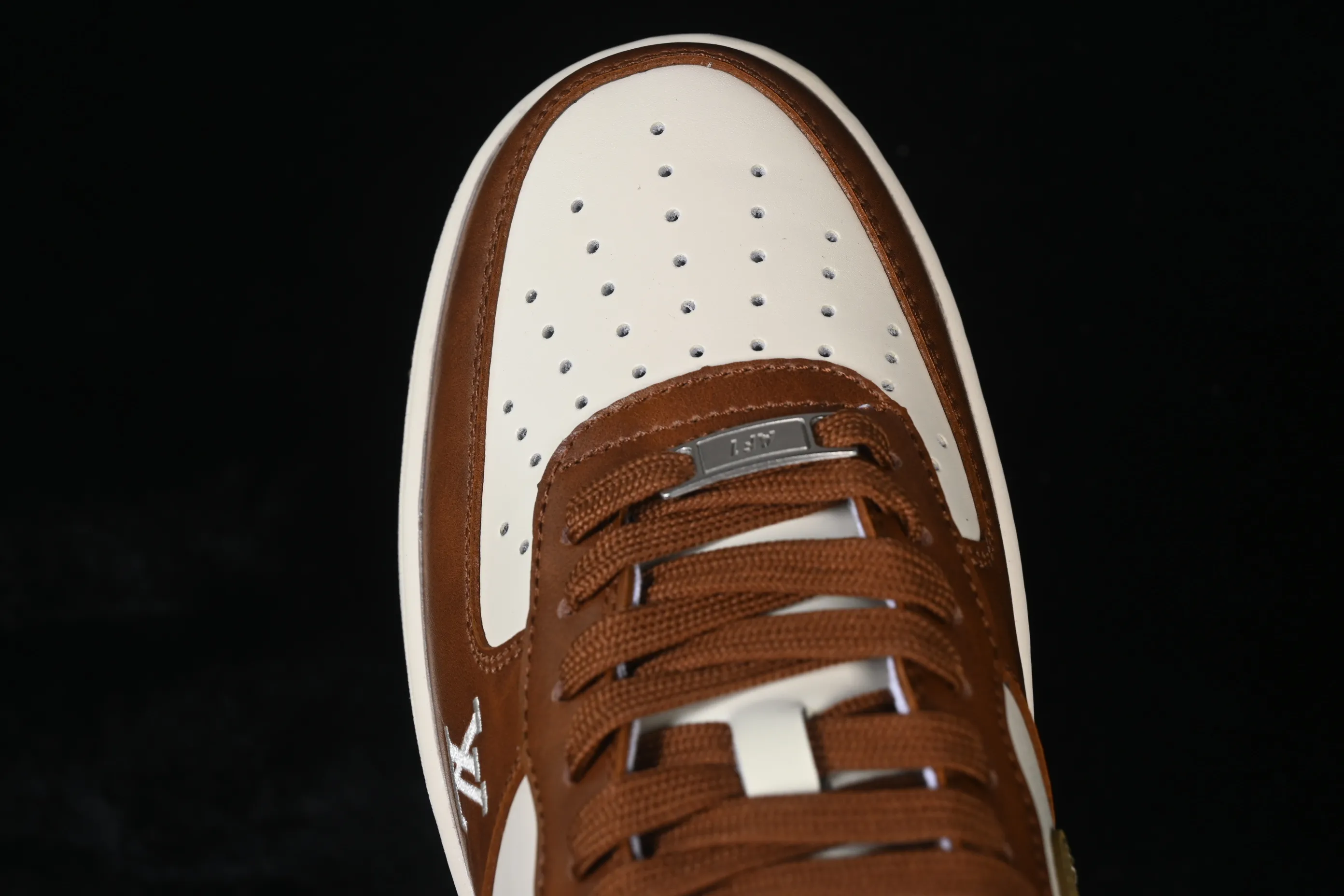 All Categories Nk Air Force 1 Air Force Series Nk Air Force 1 Low Air Force Low Nike Air Force 1'07 Low Joint White Brown Mocha Air Force One Low Casual Shoes NH0601-590